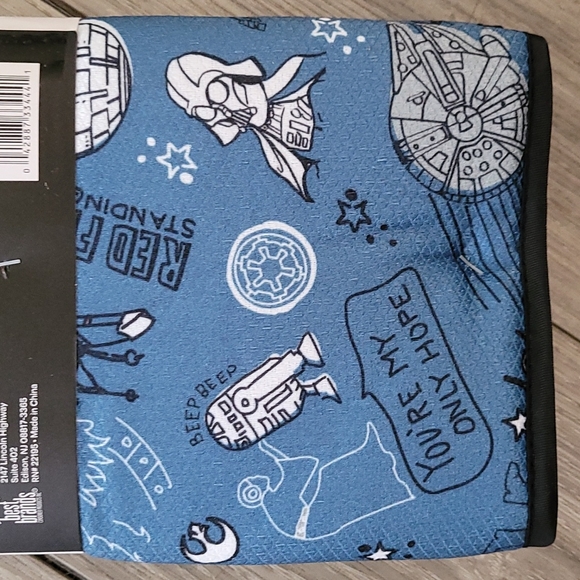 2-Pack - STAR WARS - A New Hope - Princess Leia R2D2 - Kitchen Dish Mat - DISNEY - Picture 4 of 7